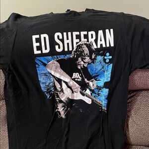 This is an Ed Sheeran concert T-shirt